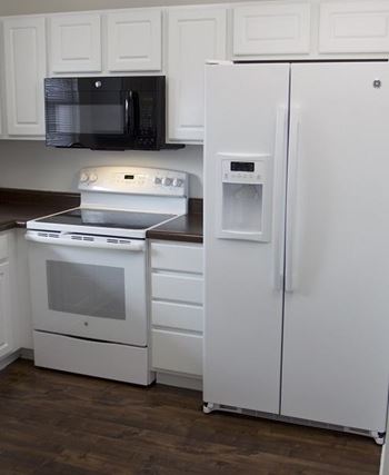 Refrigerator included in all homes